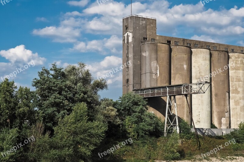 Lost Places Silo Broken Old Building Abandoned