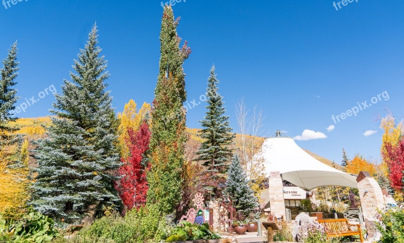 Vail Colorado Architecture Ford Park Nature