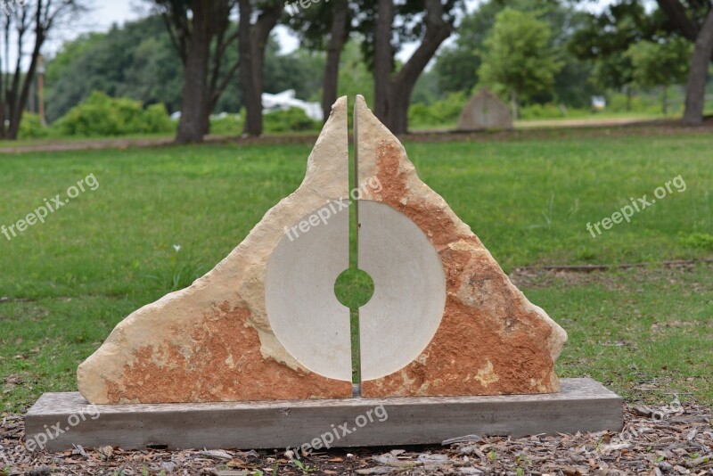 Target Sculpture Austin Stone Art