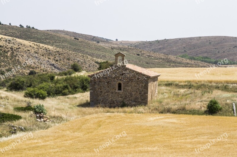 Chapel Romanesque Church Rustic Building Church