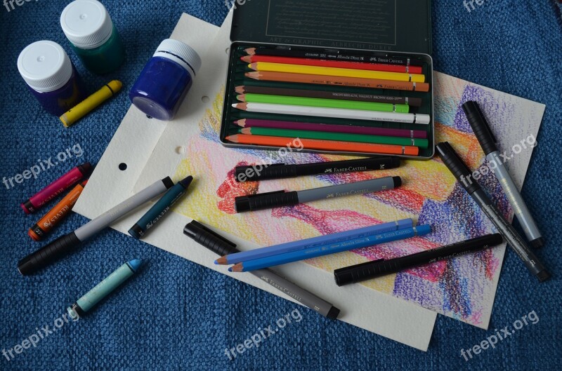 Pencils Art Design Creative Creativity