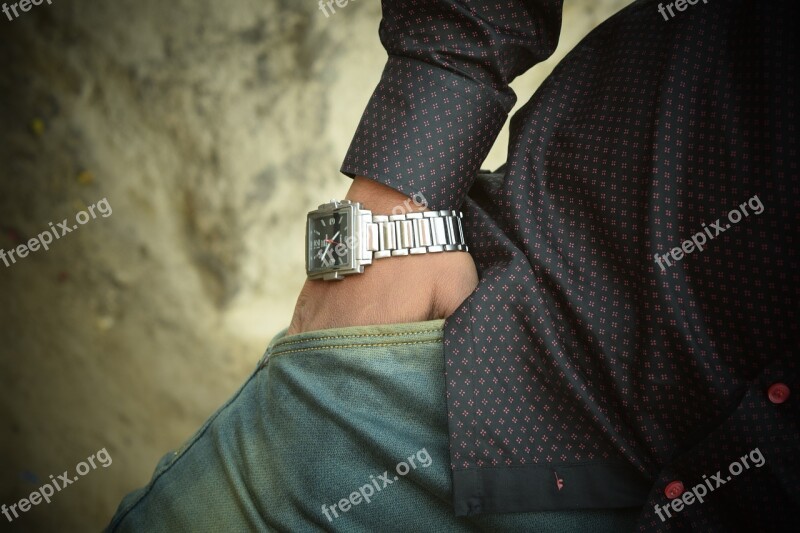 Watch Style Fashion People Male