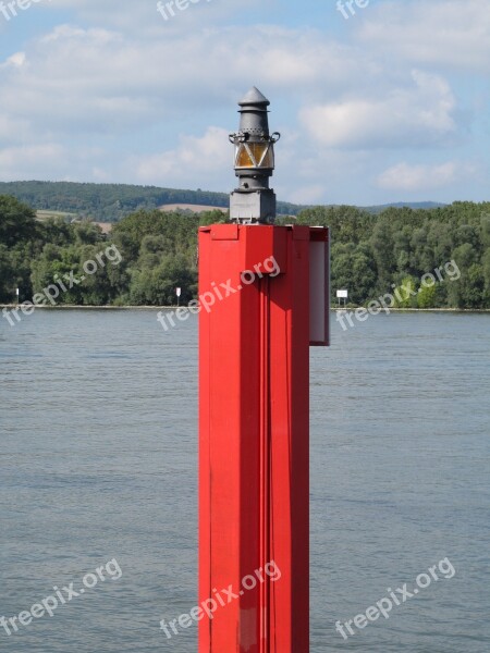 Signal Shipping Rhine River Light