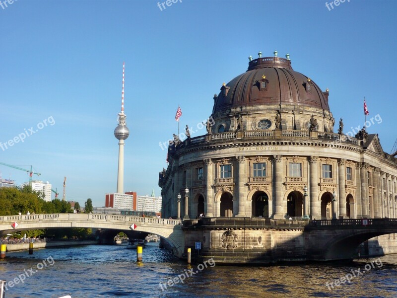 Bode-museum Tv Tower Berlin Places Of Interest Architecture