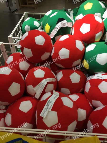 Soccer Balls For Sale Grouping Green Red