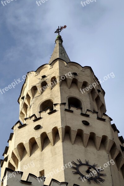 Tower The Town Hall Opole Architecture Monument