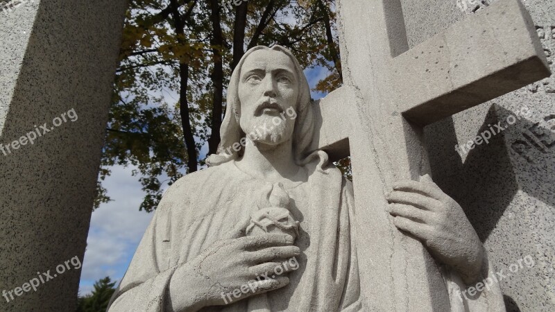 Jesus Cross Graveyard Symbol Free Photos