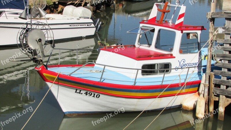 Fishing Boat Fishing Shelter Potamos Liopetri Cyprus Free Photos