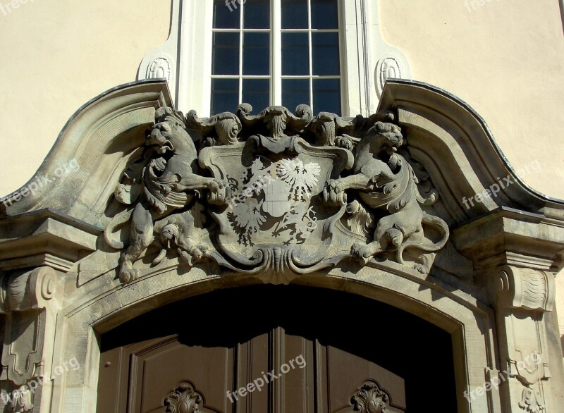 Coat Of Arms Princely Architecture Natural Stone Ornament