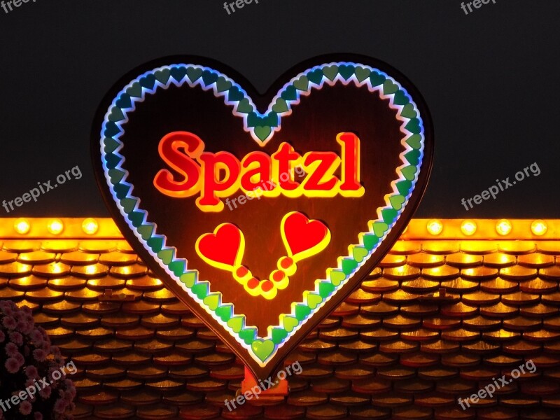 Heart Hustle And Bustle Lighting Colorful Lights