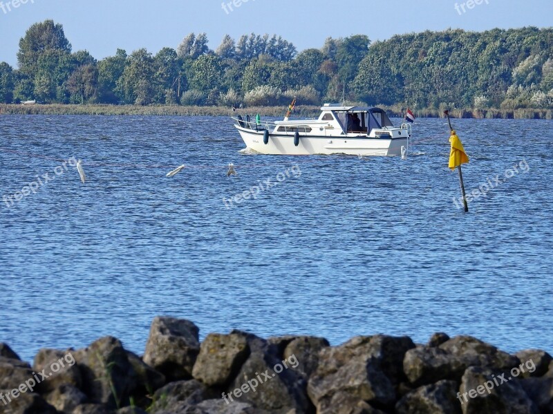 Lake Sea Water Landscape North Sea