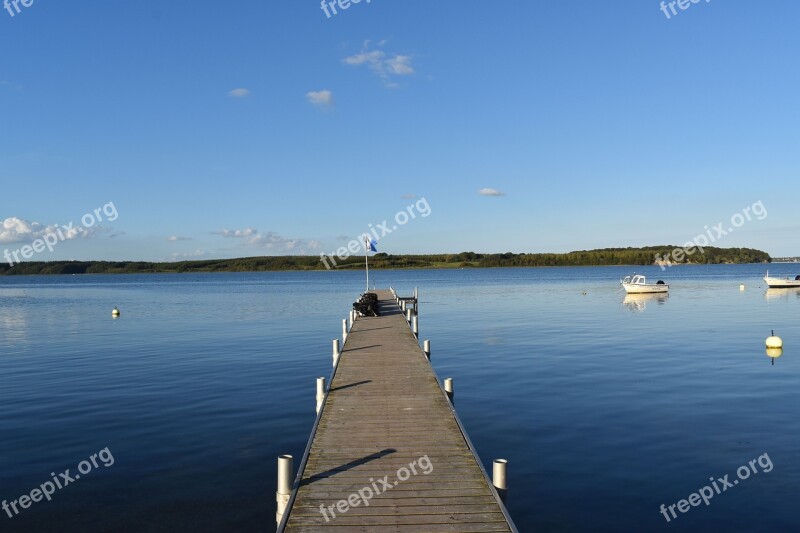 Baltic Sea Denmark Coast Water Sea View