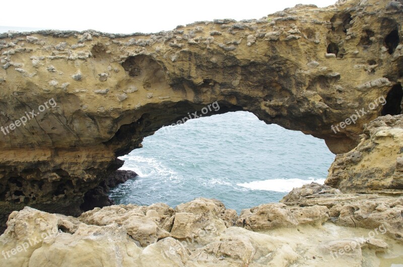 Biarritz Basque Country Ark Roche Sea