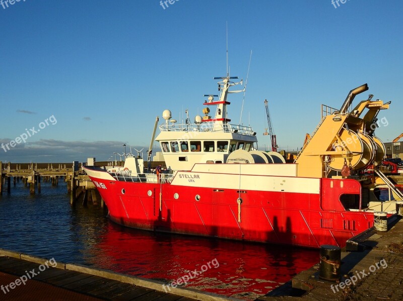 Ship Boat Sea Channel Port