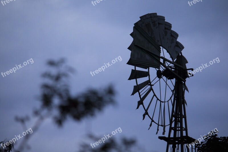 Mill Field Landscape Windmill Nature