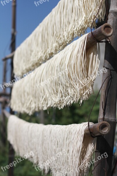 Food Noodles Characteristic Manual Drying