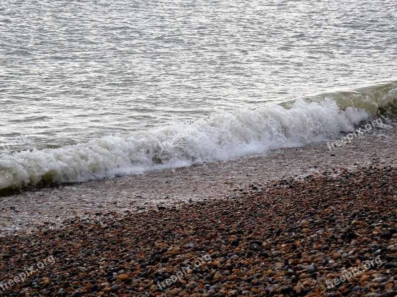 Sea Beach Nature Wave Stones