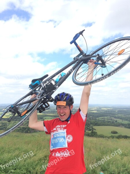 Cyclist Race Sport Winner Countryside