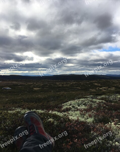 Mountain Norway The Nature Of The Nature Clouds