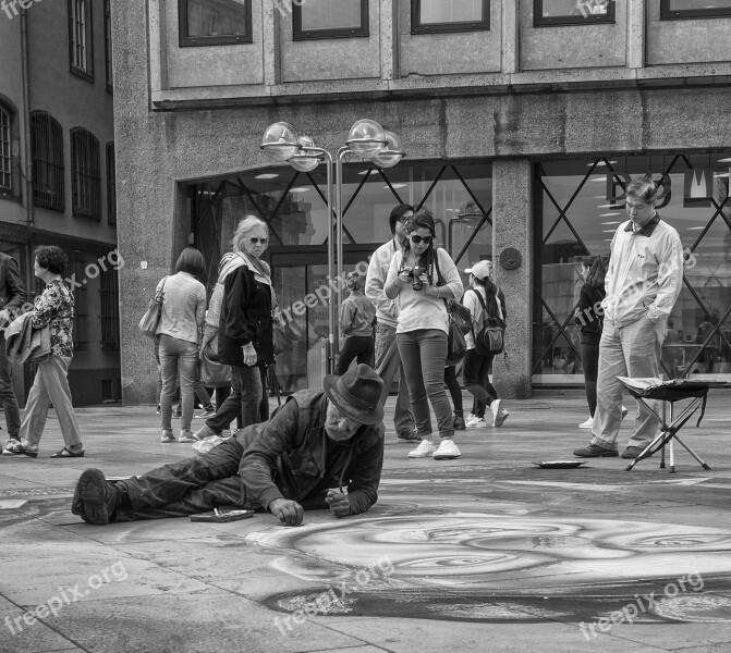 Street Artists Image Photo Street Painter Paint