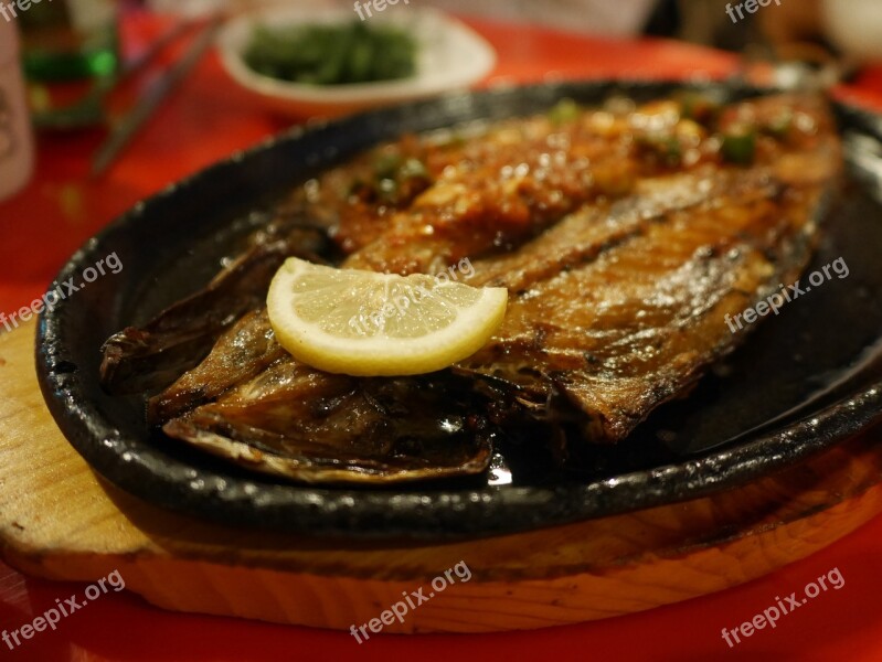 Mackerel Wine Side Dishes And Ribs Free Photos