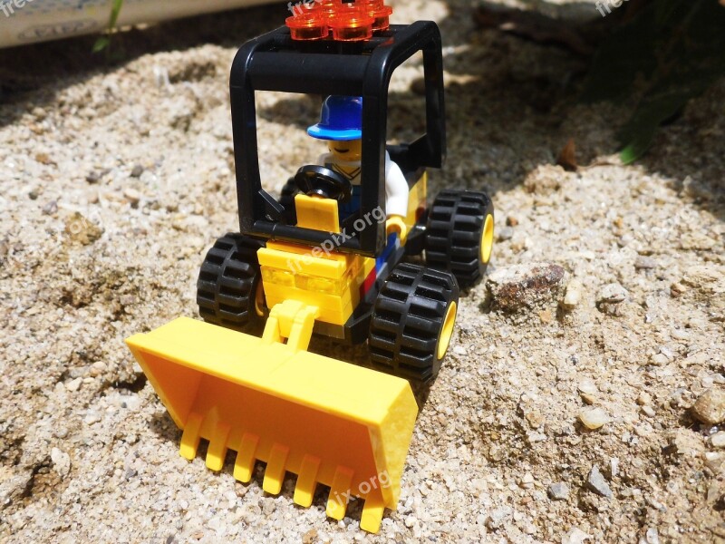 Lego Toys Minatur Kids Digger