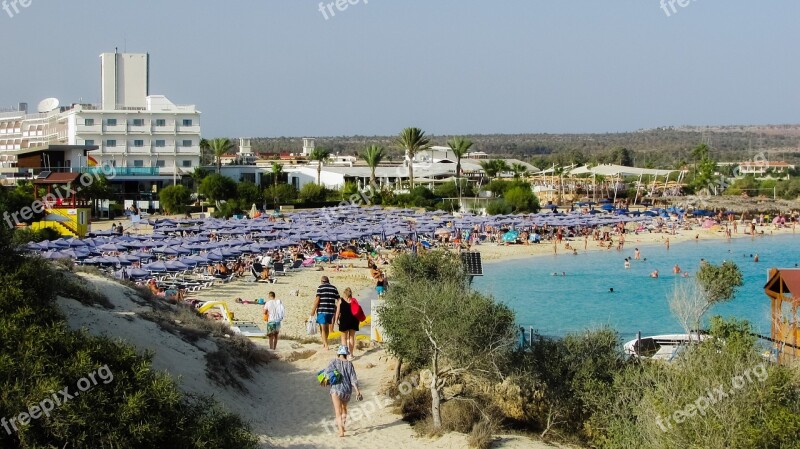 Cyprus Ayia Napa Makronissos Beach Beach Resort