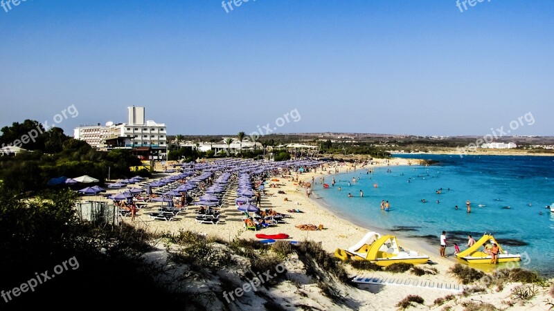 Cyprus Ayia Napa Makronissos Beach Beach Resort