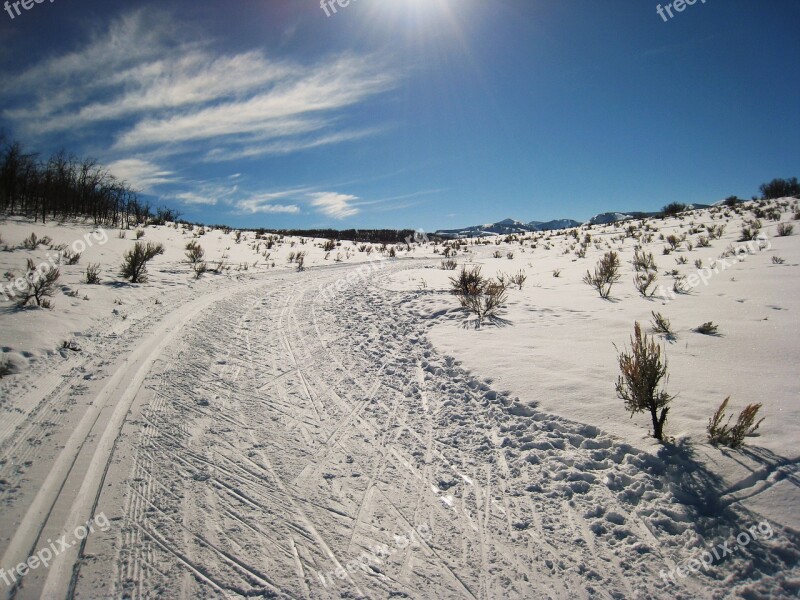 High Mountain Trial Winter Ski