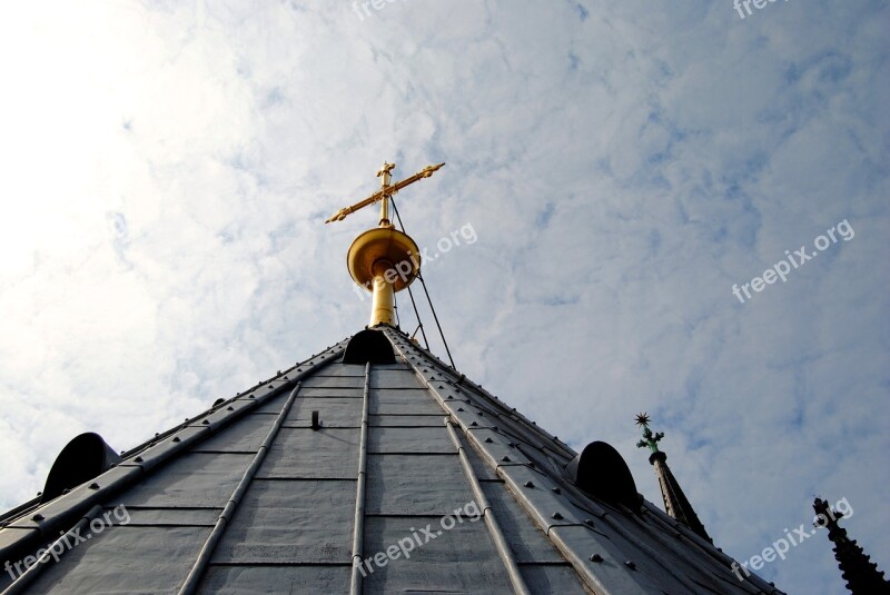 Spire Mid Tower Observation Tower Gothic Cologne