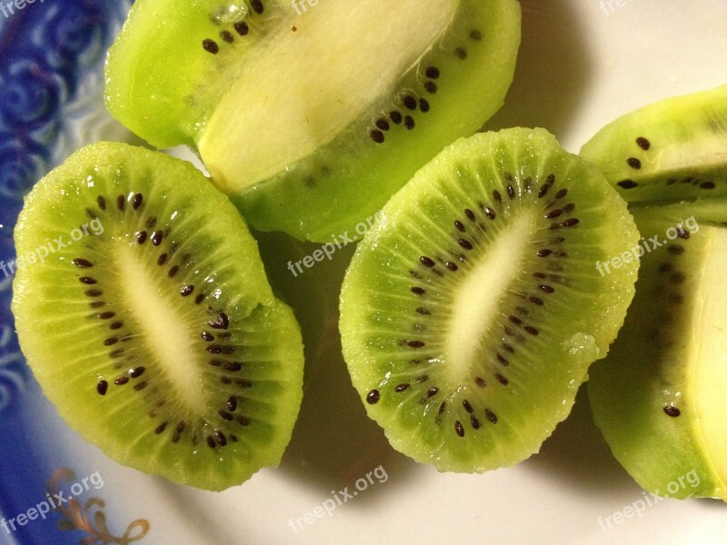 Kiwi Tasty Food Fruit Appetizing