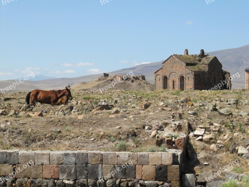 Ani Turkey Travel Ruins Countryside