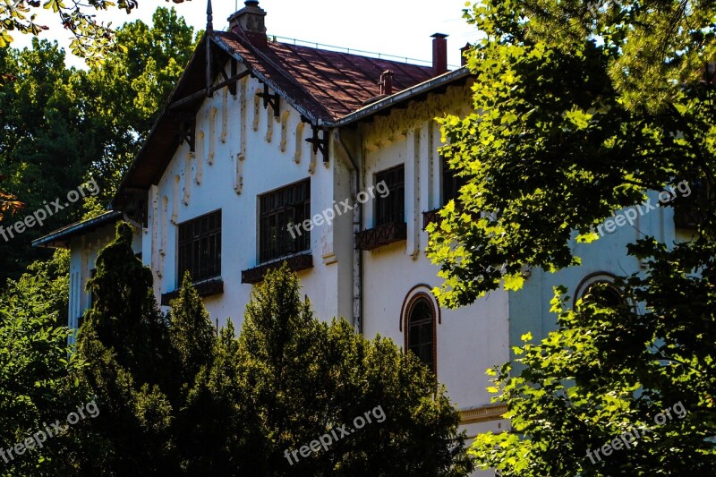 The Old House Forest Architecture Garden Green