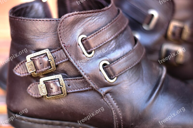 Buckles Boots Footwear Walking Free Photos