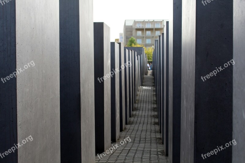 Berlin Monument Germany Holocaust Holocaust Memorial