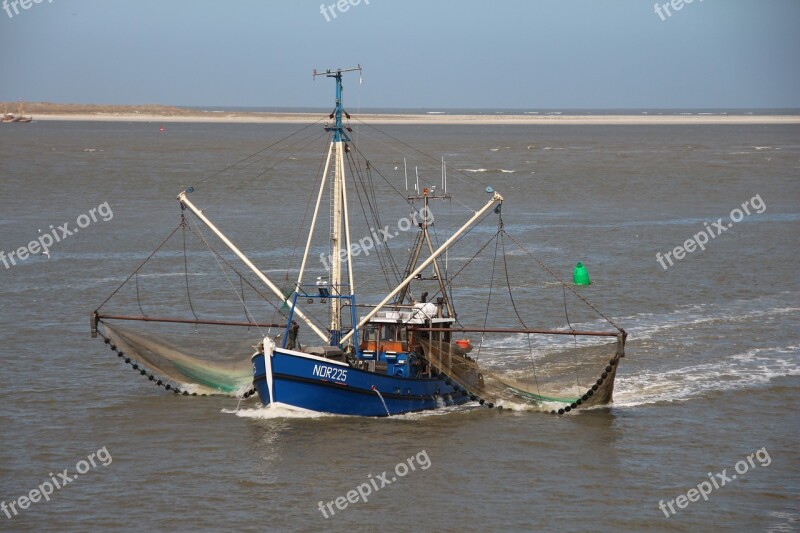 Shrimp Fishing Boat Cutter Fishing Vessel Fishing