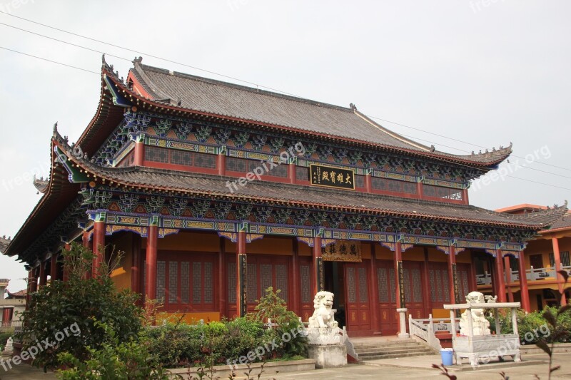 Temple Of Heaven Nanchang Temple Buddhism Free Photos