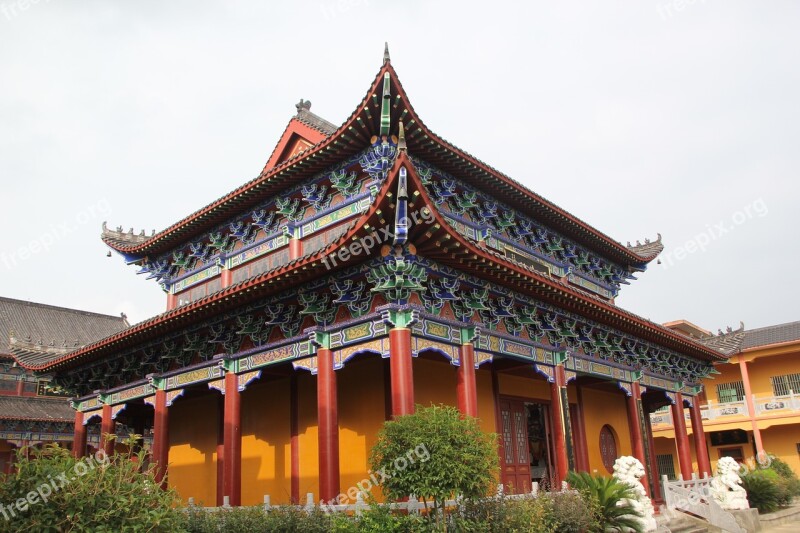 Temple Of Heaven Nanchang Temple Buddhism Free Photos