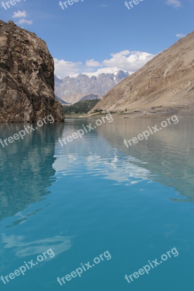 Lake Mountain Water Mountain Lake Nature