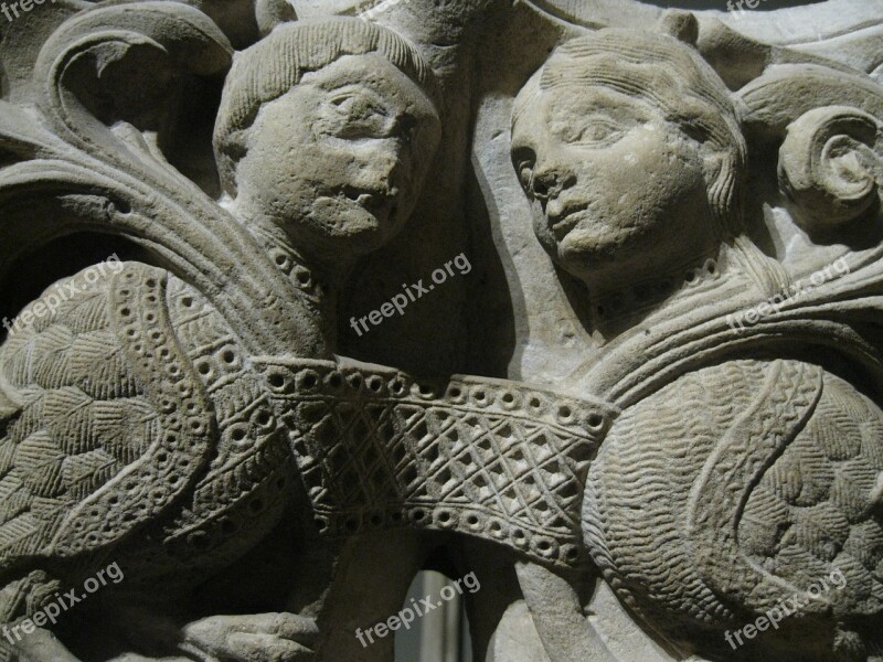 France Paris Musee De Cluny Romanesque Relief