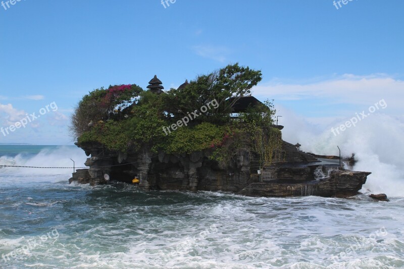 Tanah Lot Bali Tourism Free Photos