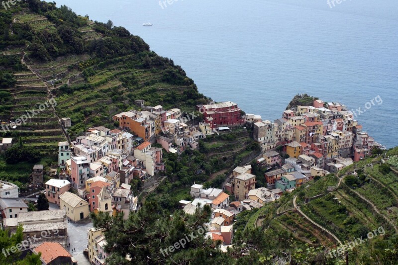 Cinque Terre Coast Italy Free Photos