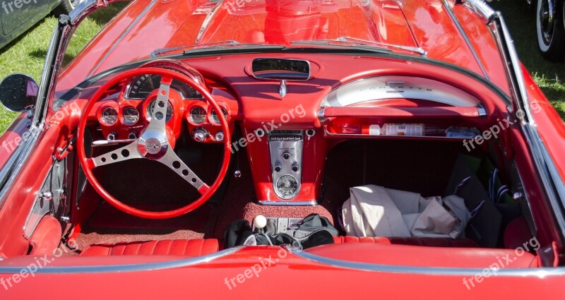 Classic Car Car Veteran Red Picture Free Photos