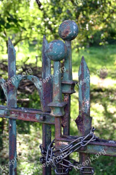 Garden Gate Goal Garden Door Garden Old