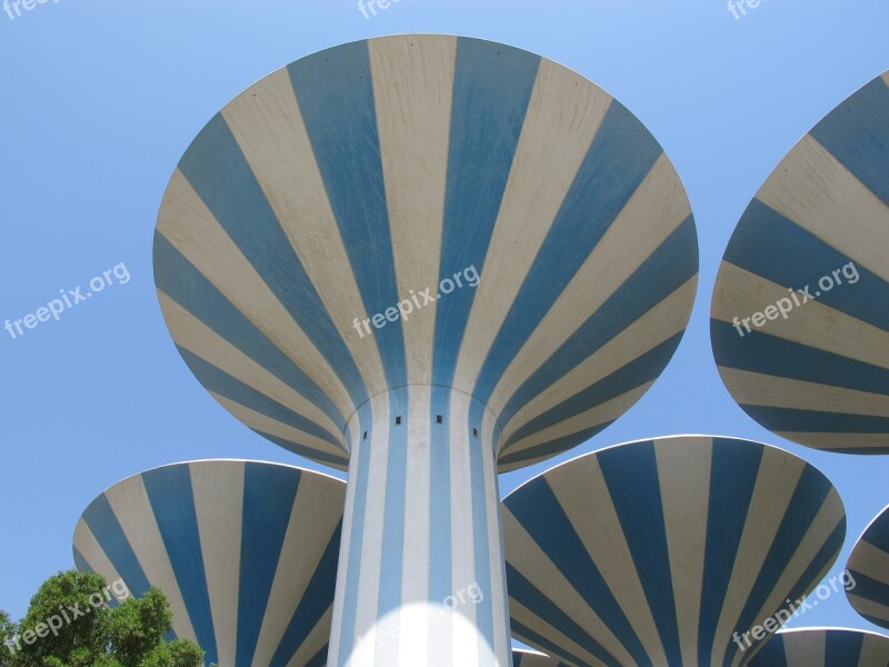 Kuwait Water Towers Arabian Gulf Tower