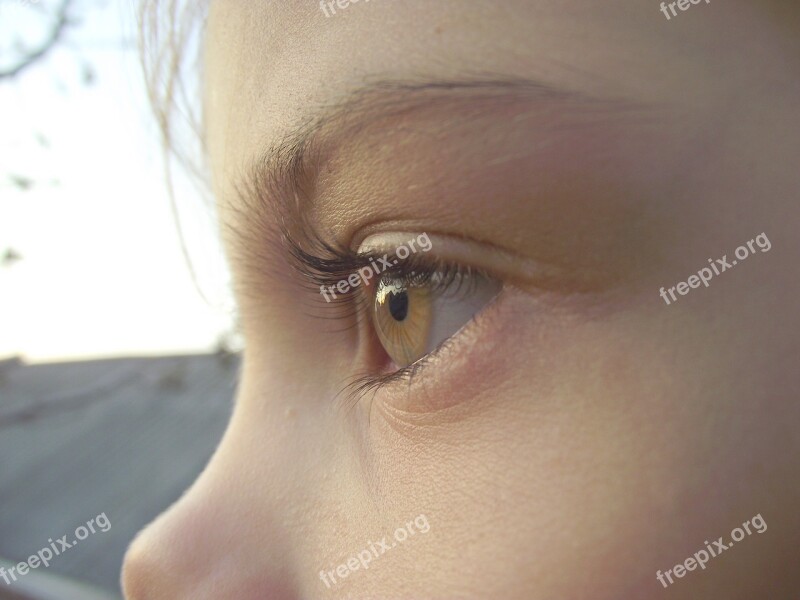 Eye Watch Girl Facial Young