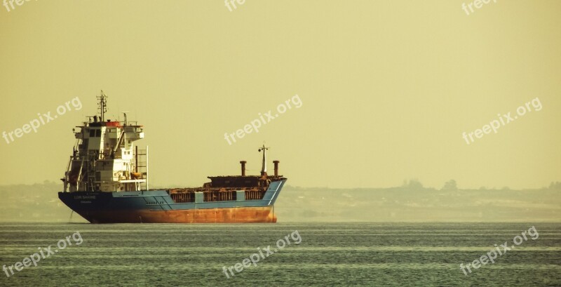 Oil Carrier Tanker Cargo Vessel Ship