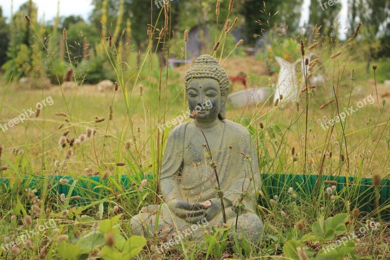 Buddha Buddhism Religion Garden Believe