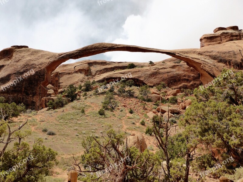 Erosion Nature Arc Bridge National Park