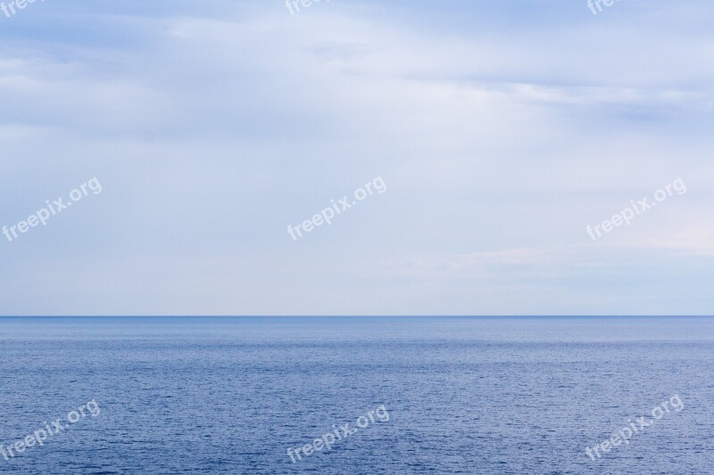 Sea Horizon Sky Ocean Arctic Ocean